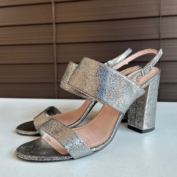 Kate Spade Irvine Metalic Leather Slingback Sandal - Picture 5 of 16